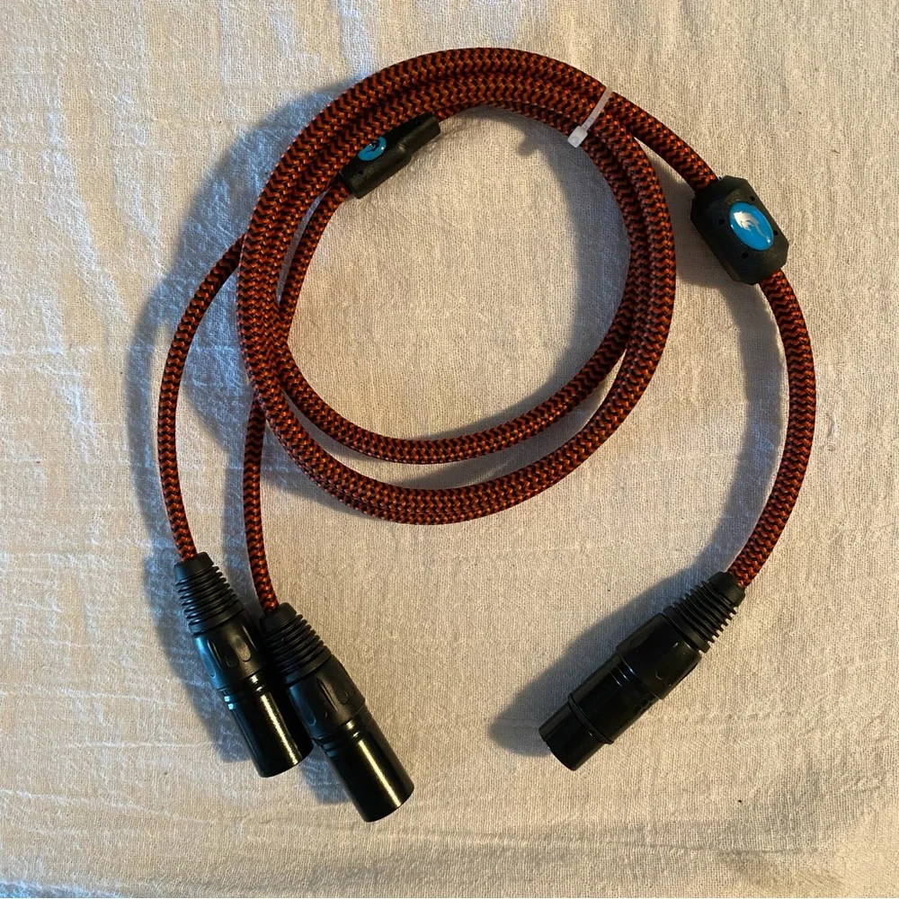 -XLR Microphone Split Cable 3 Feet + Long